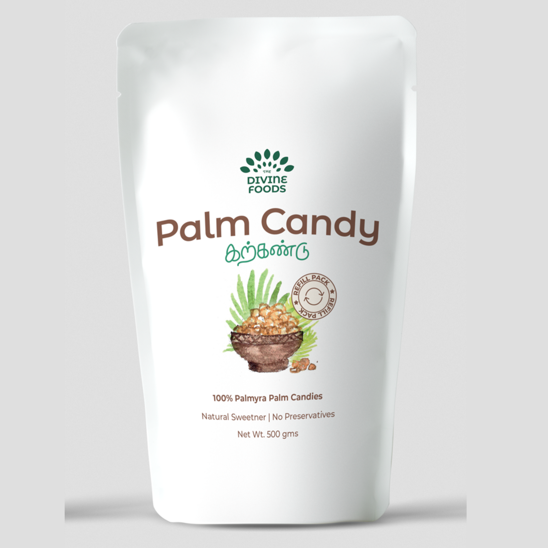 Organic Palm Candy | Natural Sweetener, Sugar Alternative | Unrefined