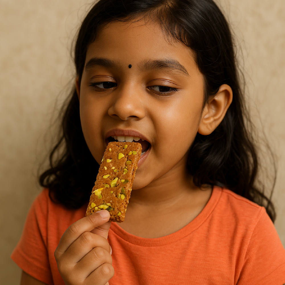 Pista Coconut Burfi | With Goodness of Jaggery