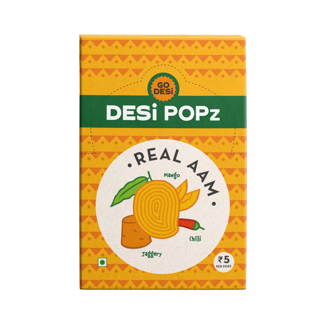 DESi Popz Real Aam | Made with Jaggery | Pack of 50