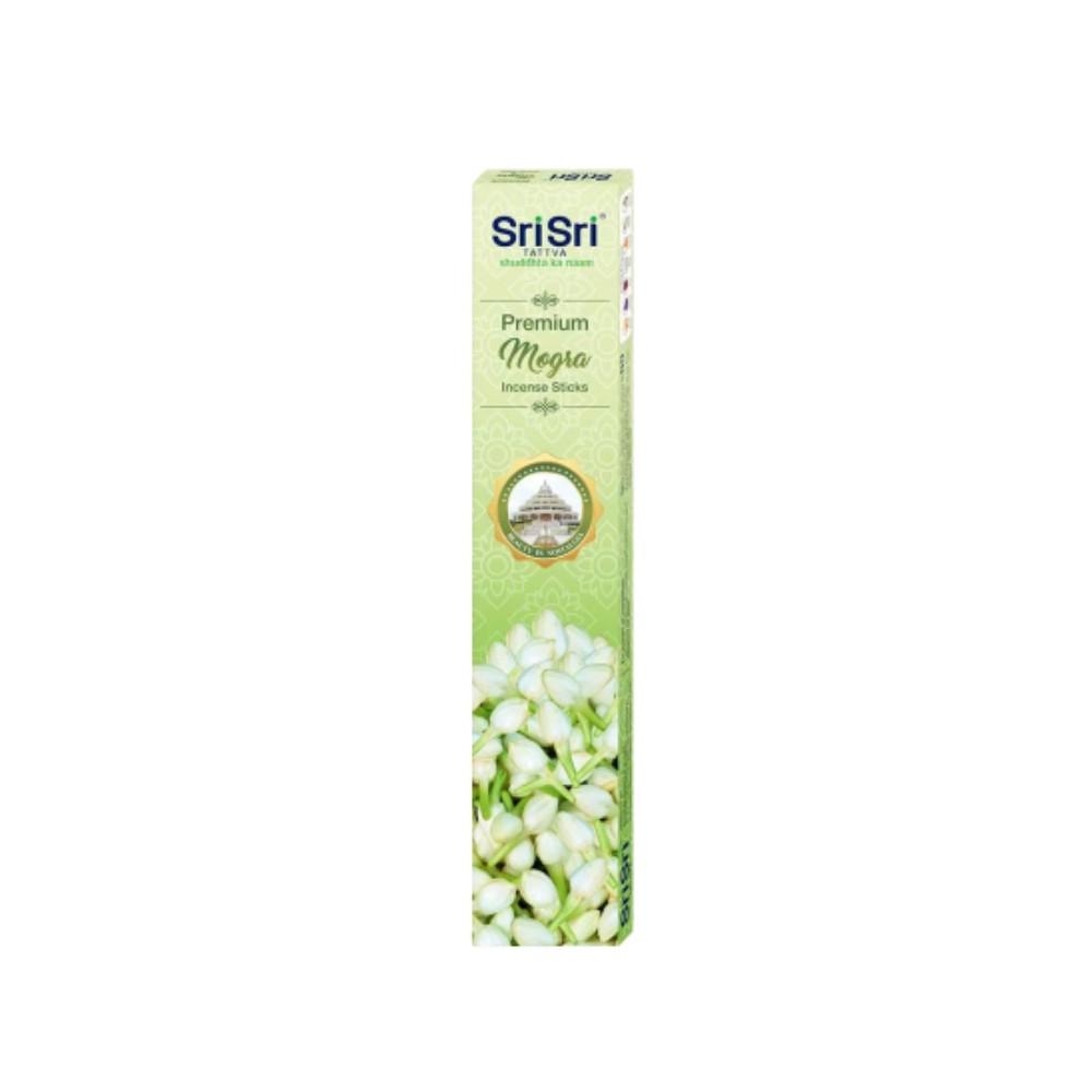 Premium Mogra Incense Sticks For Pooja | 13 Agarbatti Sticks | Fragrances – Natural Mogra | 20 g