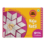Premium Kaju Katli | Made with 61% Cashews
