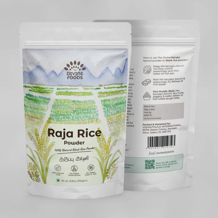 Kitchen Essentials Combo (Paruthi paal, Palm Jaggery,Turmeric Powder,Multifloral Honey,Raja Rice Powder)