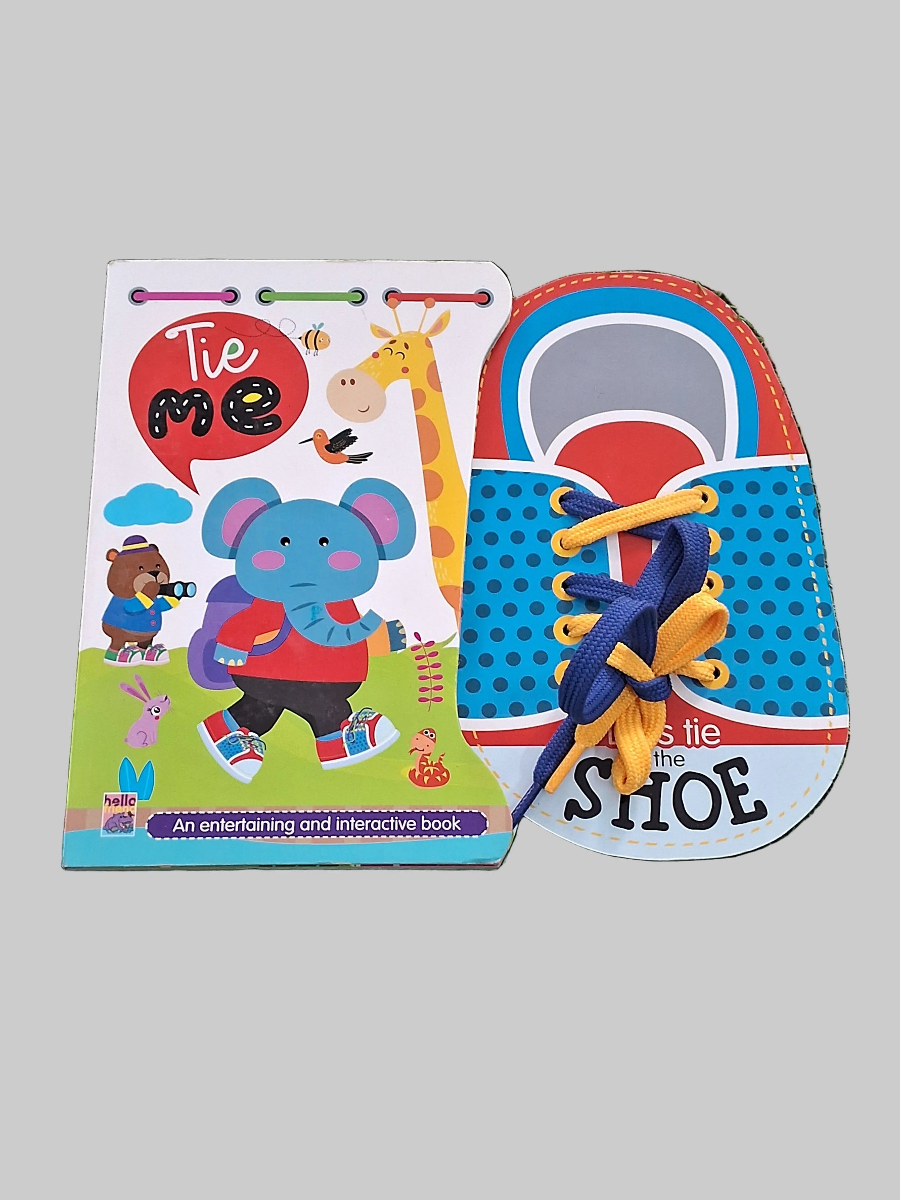 Let's tie the shoe - Board Book