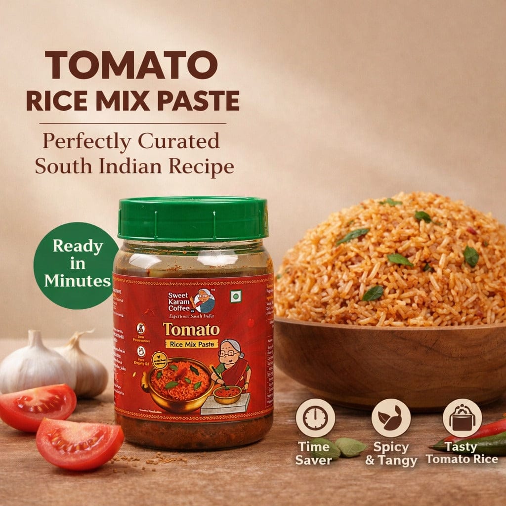 Tomato Rice Mix Paste (Ready in Minutes⏱️)