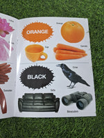 MY FIRST BOOK OF SHAPES,COLORS & OPPOSITES - Large Paperback- TearProof