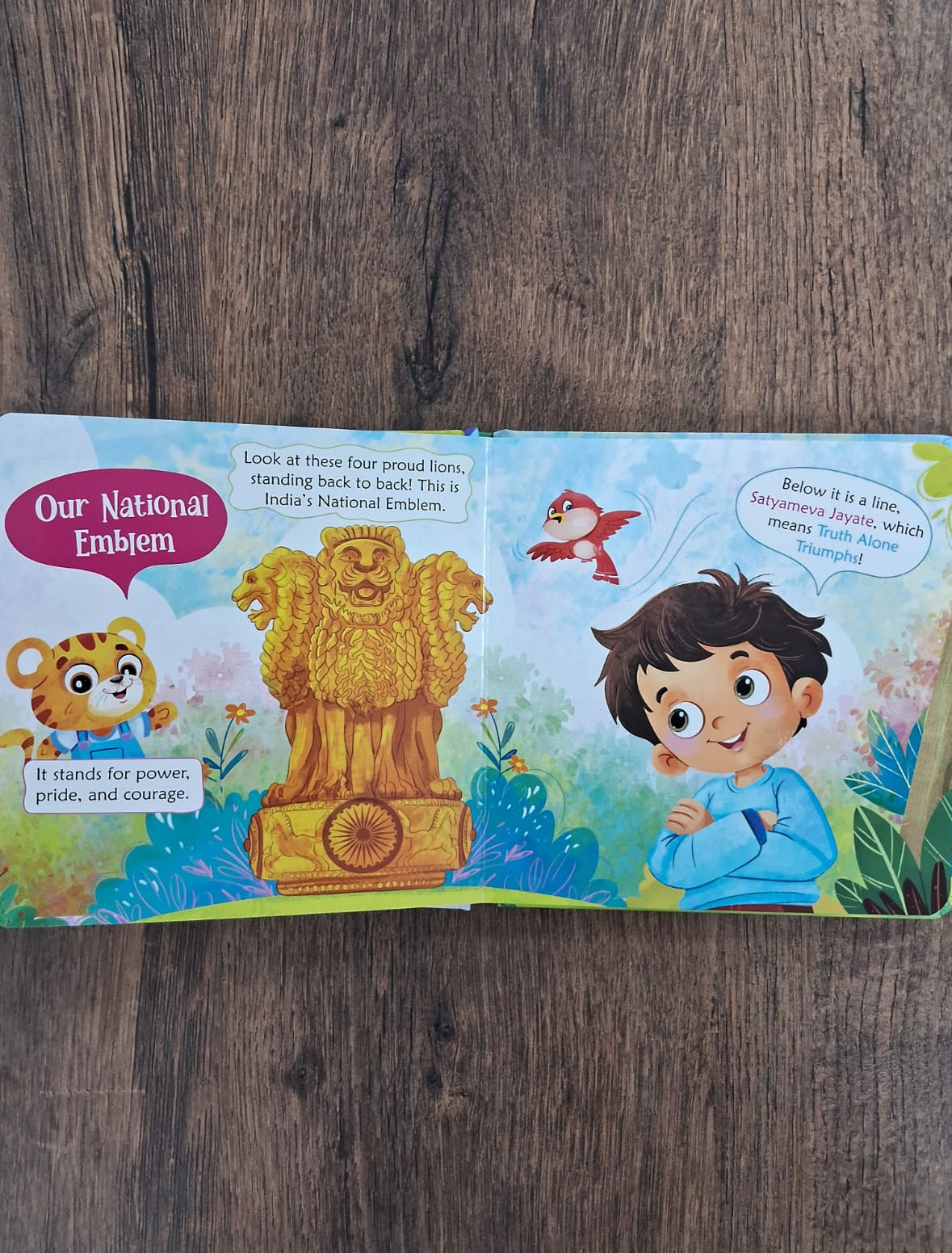 National Symbols of India - Padded Board Book