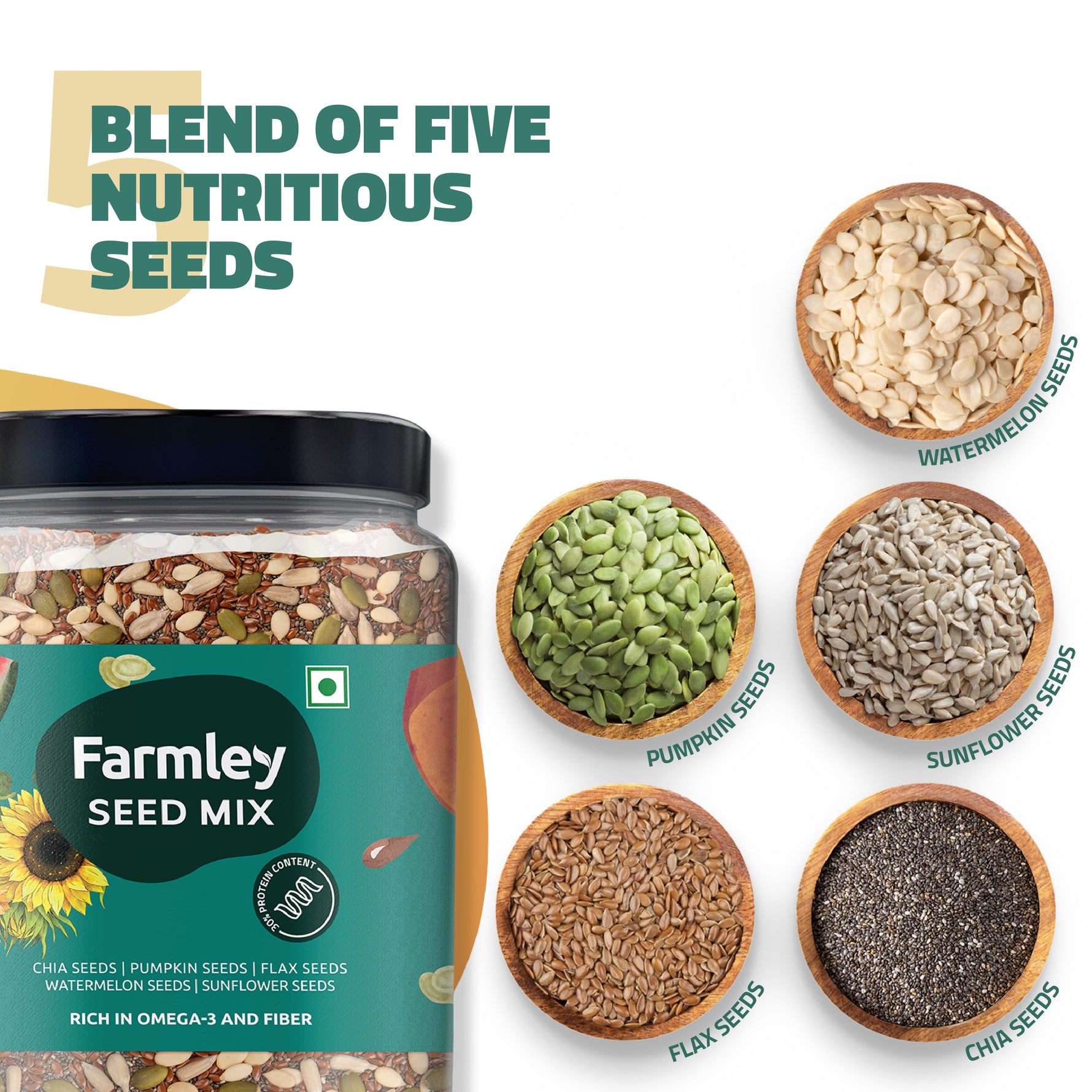 5-in-1 Seed Mix (200 g)