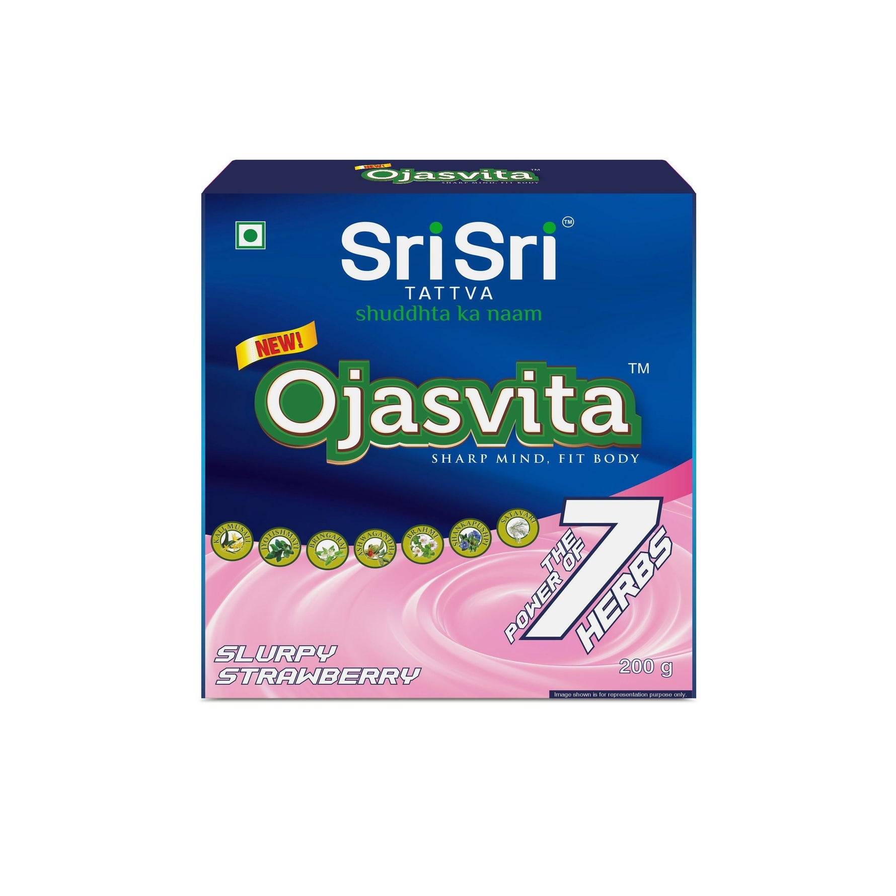 Strawberry Ojasvita - Sharp Mind & Fit Body, 200 g
