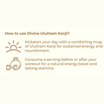 Ulutham Kanji (Urad Dhal Porridge With Palm Jaggery) Great for Bone Health
