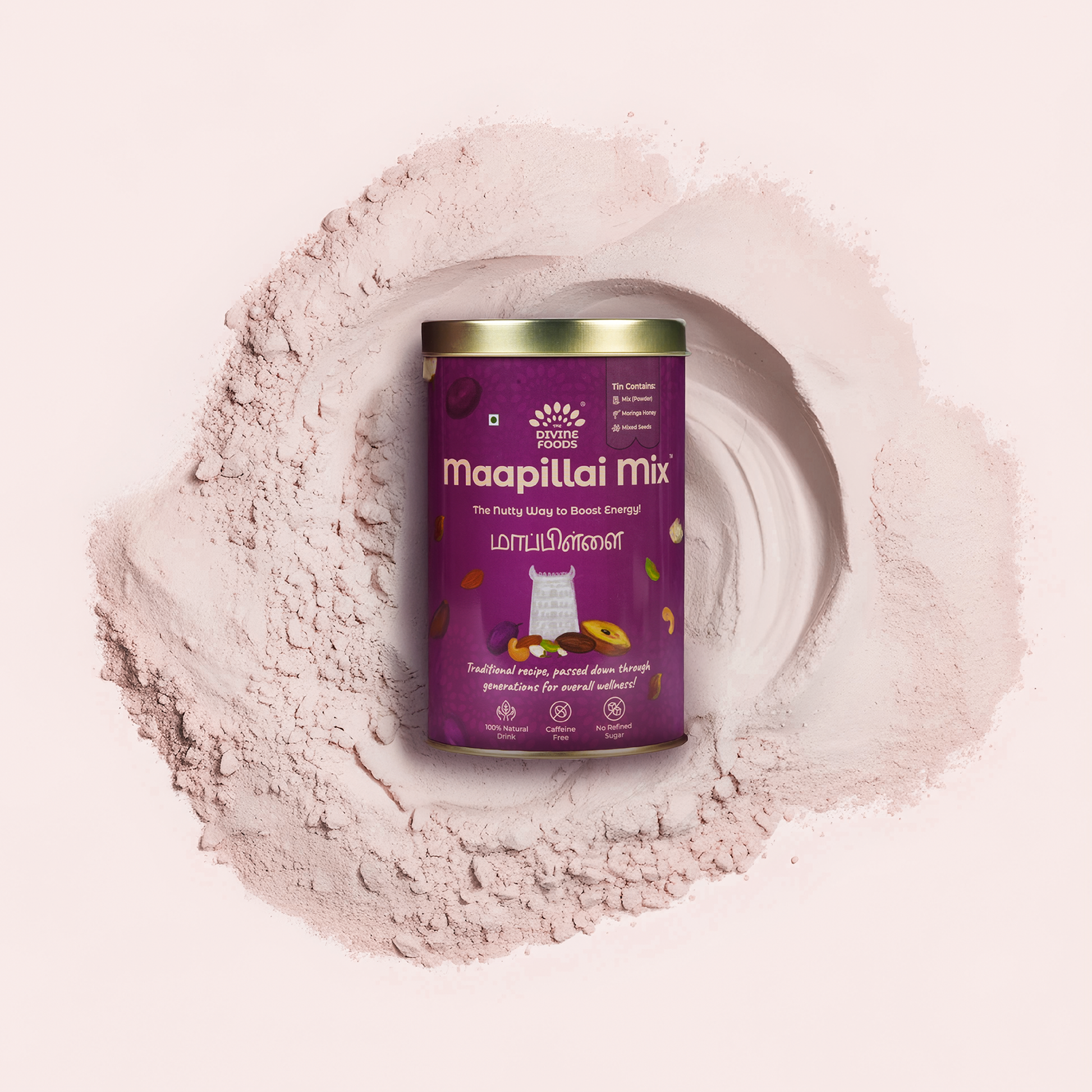 Madurai Maapillai Power Mix Kit  (Maapillai mix powder 250 gm + Moringa honey 40 gm+ Premium mixed seeds 50 gm)