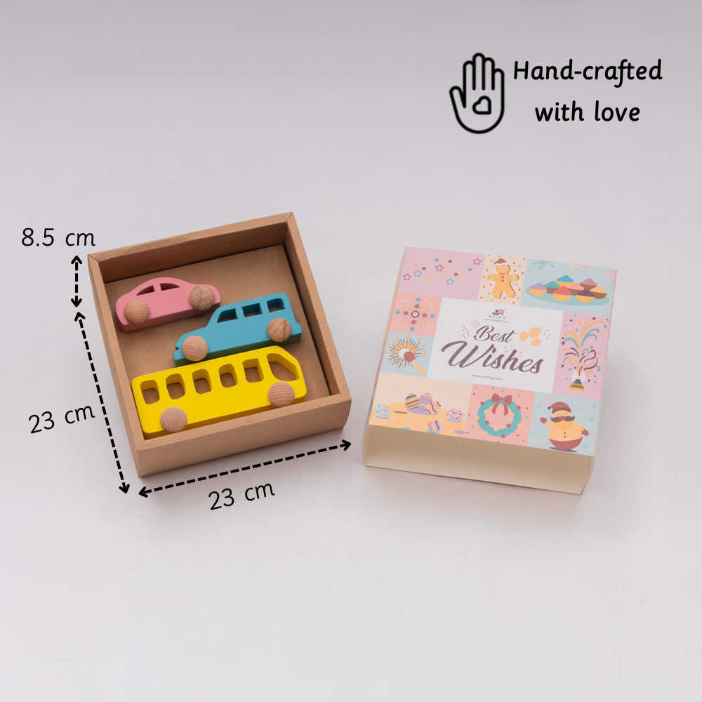 Wooden Vehicle Set